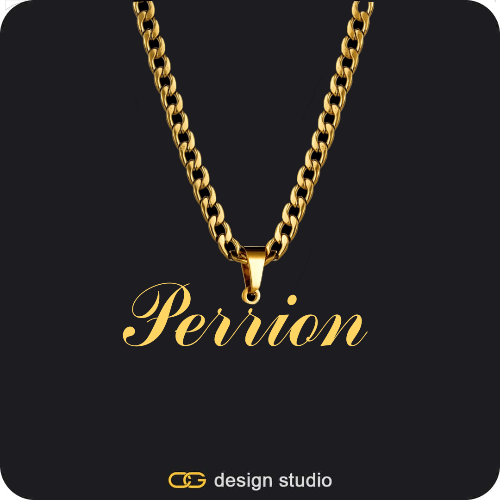 The Essential Name Necklace: Looped,Item Personalization,The Essential Name Necklace: Looped,Item Personalization