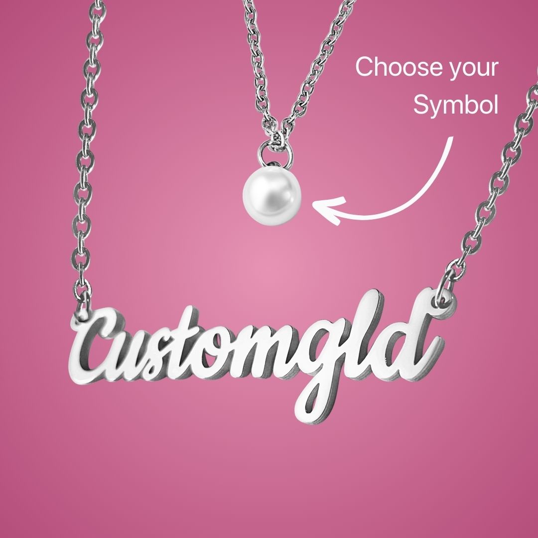 The Essential Double Layer Name Necklace