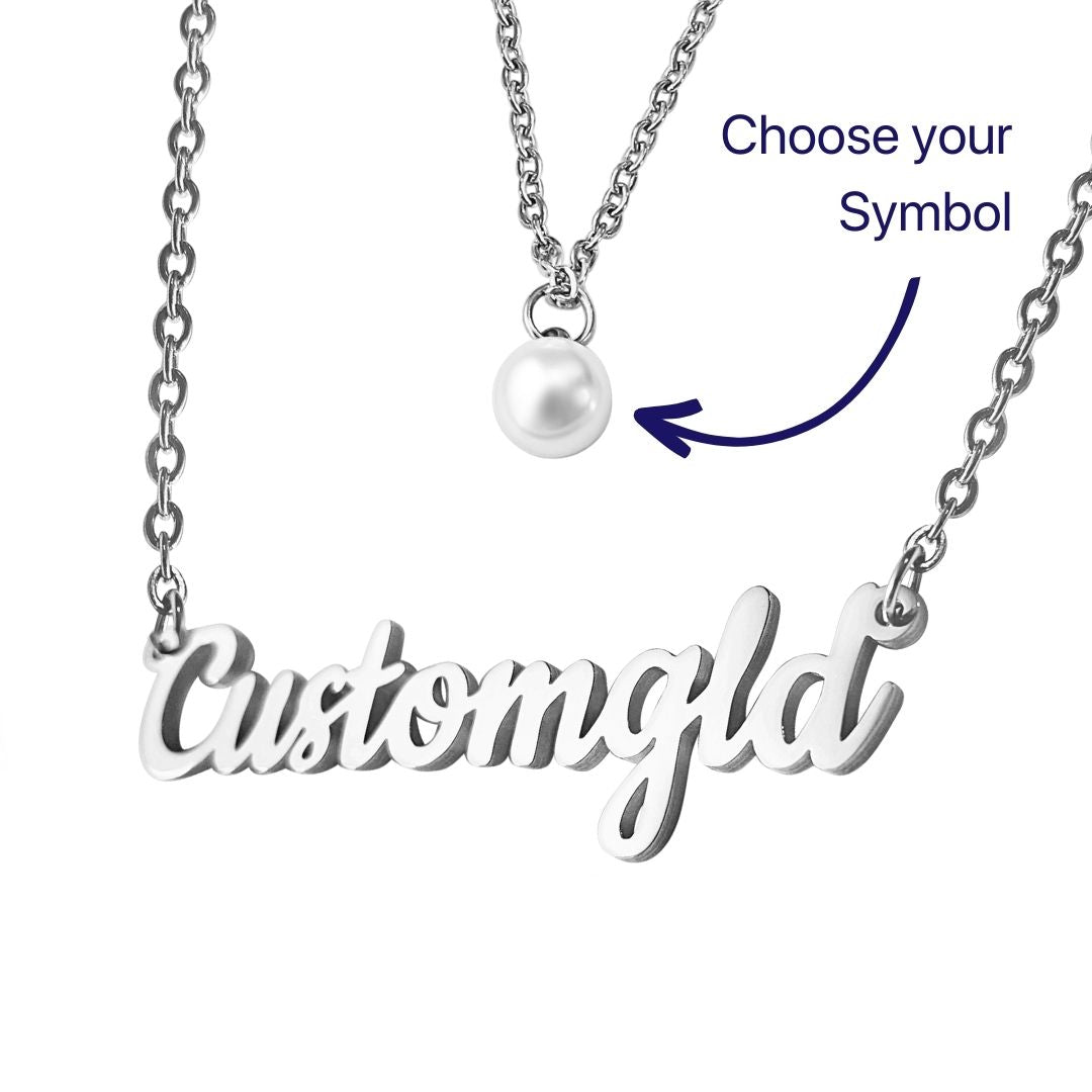 The Essential Name Necklace: Double Layer