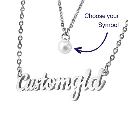 The Essential Name Necklace: Double Layer
