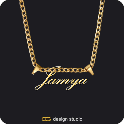 The Essential Name Necklace,Item Personalization