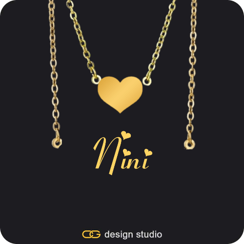 The Essential Name Necklace: Double Layer