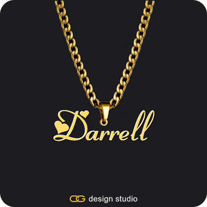 Clover Initial Necklace - M / 16 inch,The Essential Name Necklace,Item Personalization