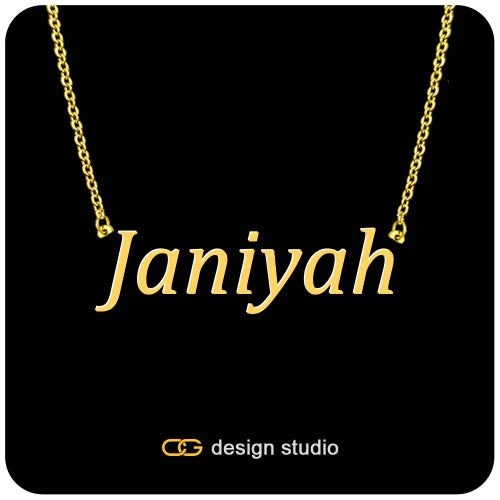 Pre-Made Name Necklace