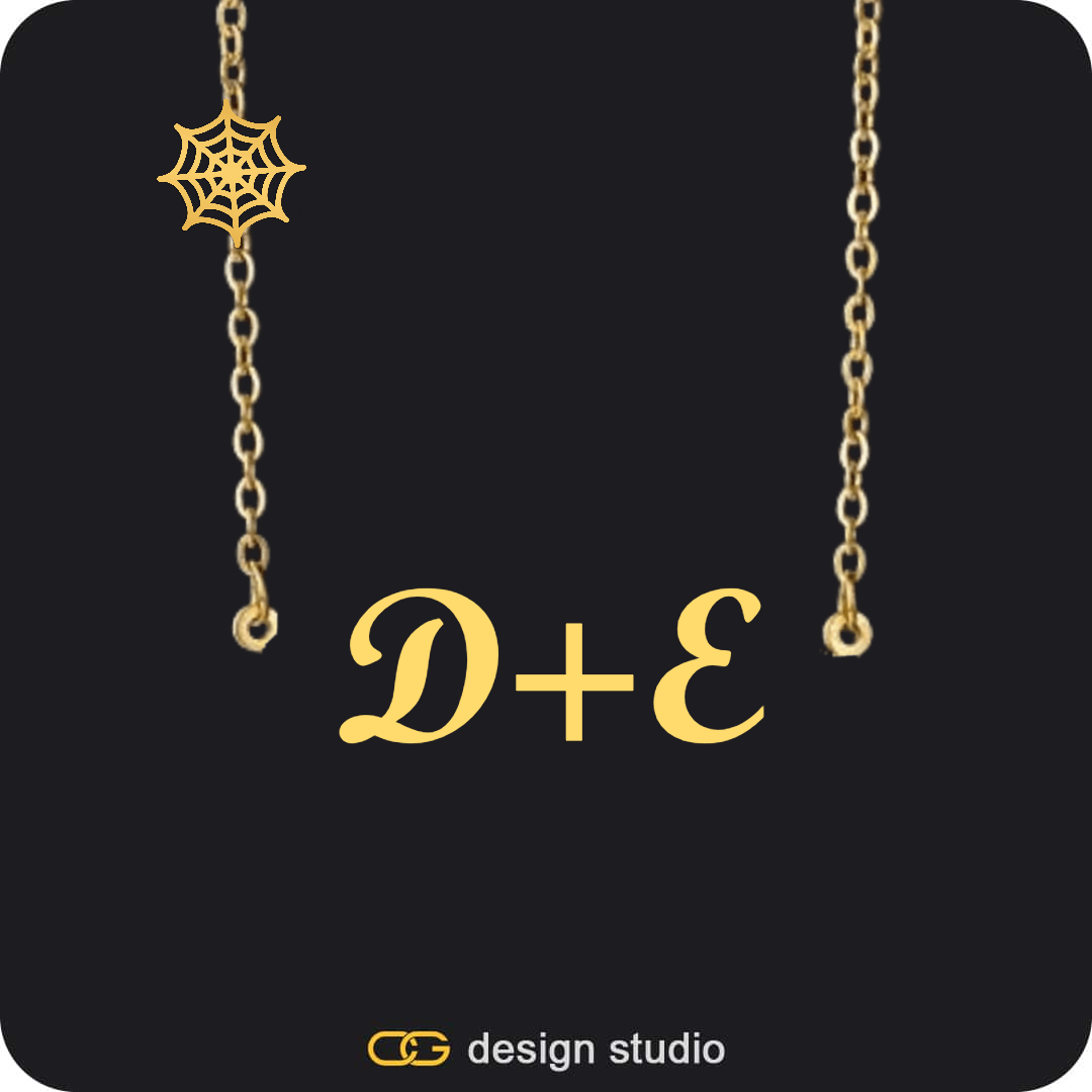 Shell Initial Necklace - V / Silver,The Essential Name Necklace: Charm