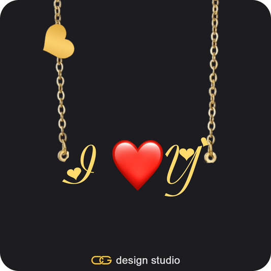 The Essential Name Necklace: Charm