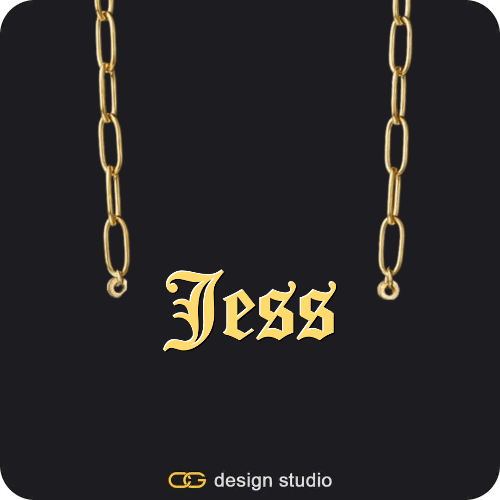 The Essential Name Necklace,Item Personalization