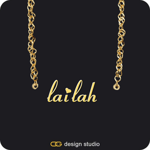 The Essential Name Necklace,Item Personalization