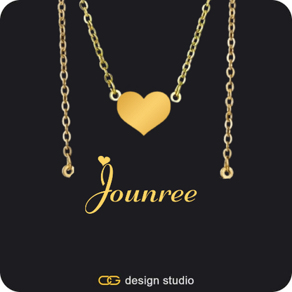 The Essential Name Necklace: Double Layer,The Essential Name Necklace: Double Layer