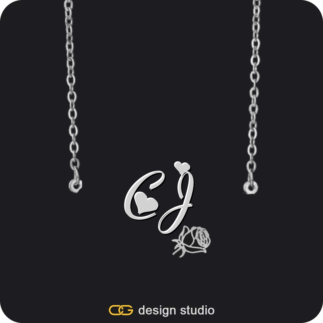 The Essential Name Necklace: Charm