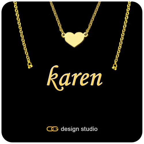Pre-Made Name Necklace