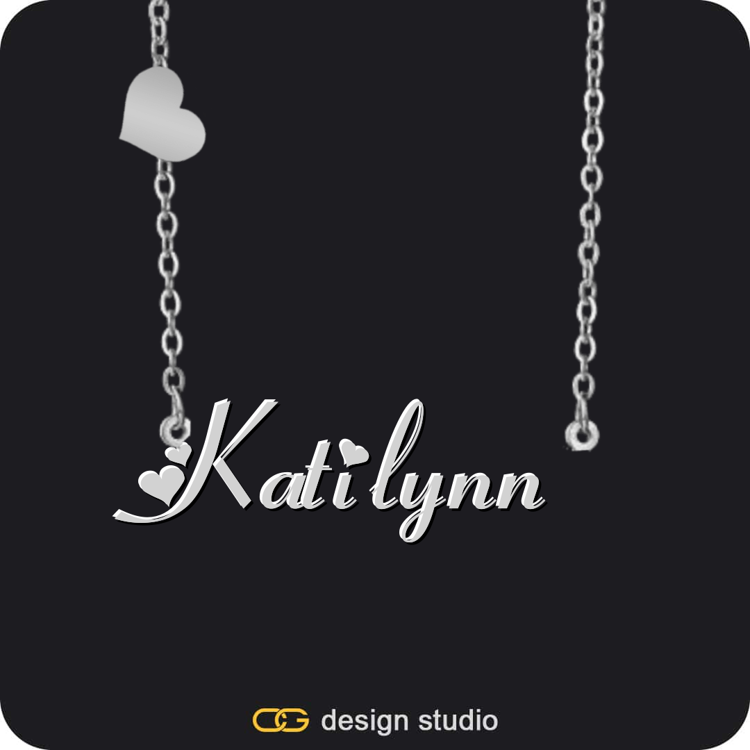 The Essential Name Necklace: Charm