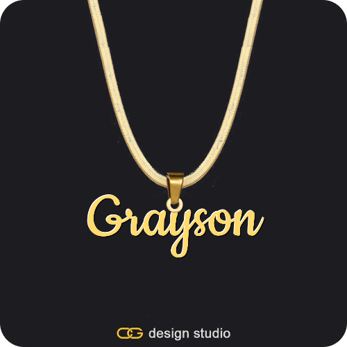 The Essential Name Necklace,Item Personalization