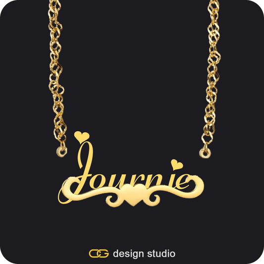 The Essential Name Necklace: Underline,Item Personalization