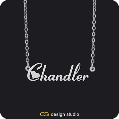 Grand victorian initial necklace - U / Gold,The Essential Name Necklace,The Essential Name Necklace