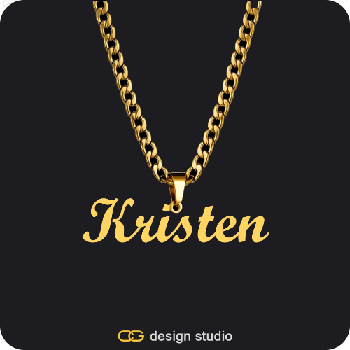 The Essential Name Necklace: Sparkling,The Essential Name Necklace: Looped,Item Personalization