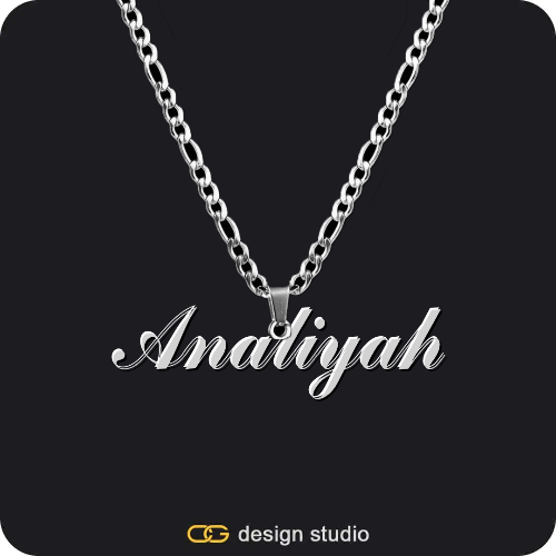 The Essential Name Necklace,Item Personalization