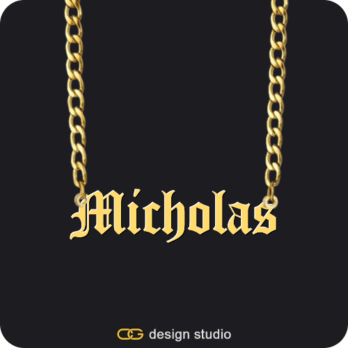 The Essential Name Necklace,Item Personalization