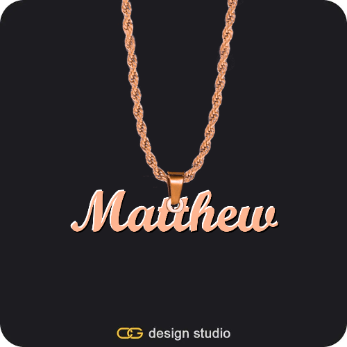 The Essential Name Necklace,Item Personalization