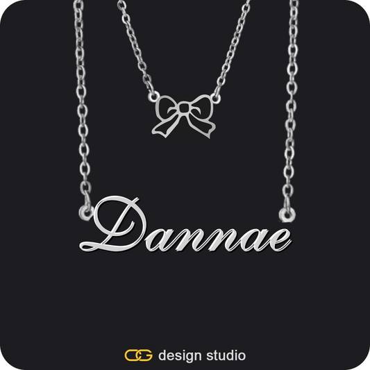 The Essential Name Necklace: Charm,Item Personalization