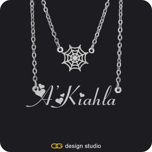 The Essential Name Necklace: Double Layer