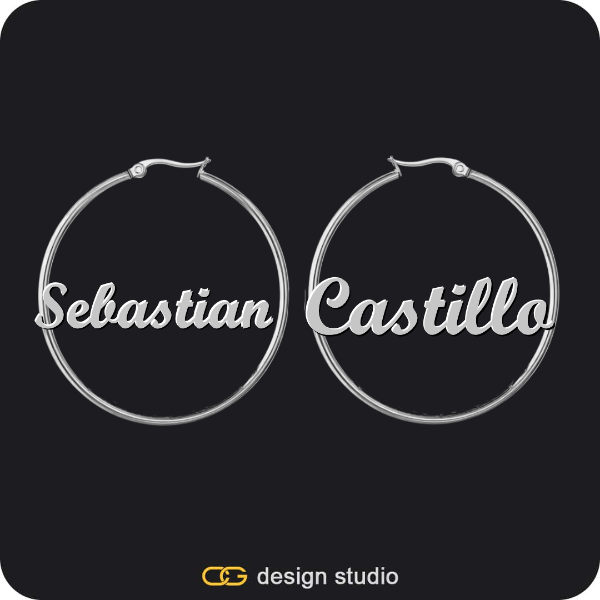 Bichota Heart Name Necklace,Item Personalization,The Essential Hoop Name Earrings,Bichota Heart Name Necklace,Item Personalization