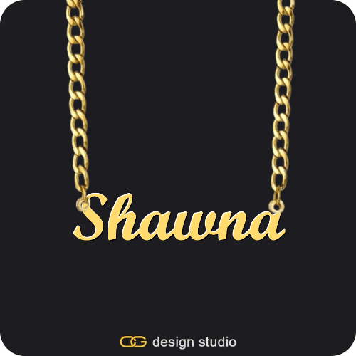 Clover Initial Necklace - W / 16 inch,Clover Initial Necklace - Q / 18 inch,The Essential Name Necklace,Item Personalization