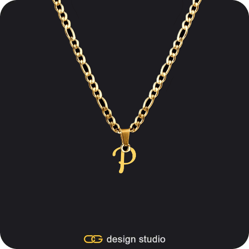 The Essential Name Necklace: Looped,Item Personalization,The Essential Name Necklace: Looped,Item Personalization