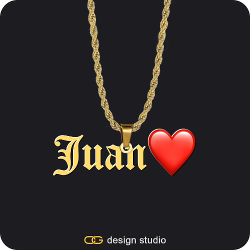 The Essential Name Necklace,Item Personalization