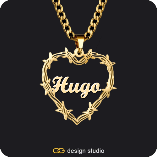 Item Personalization,The Essential Name Necklace,Item Personalization,Bichota Heart Name Necklace,Butterfly initial necklace - H