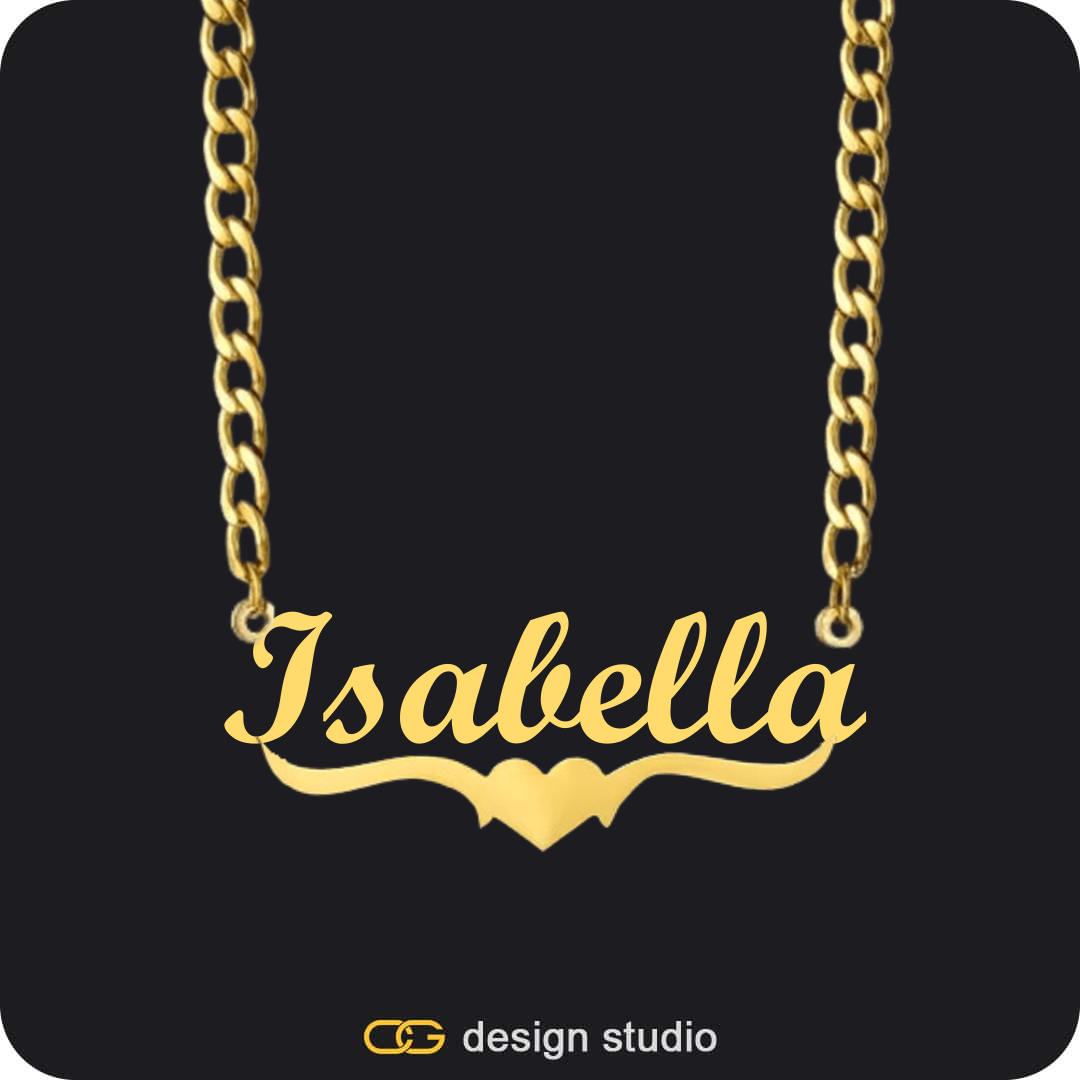 The Essential Name Necklace: Underline,Item Personalization