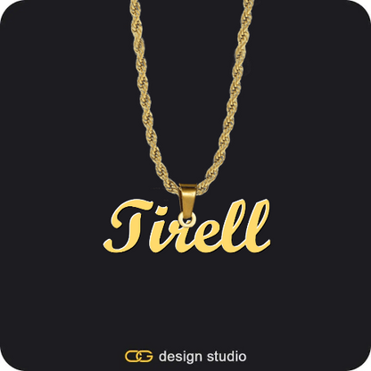 His & Hers Name Necklaces,The Essential Name Bracelet,The Essential Name Necklace,Item Personalization