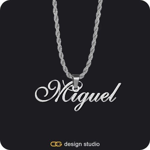 The Essential Name Necklace,Item Personalization