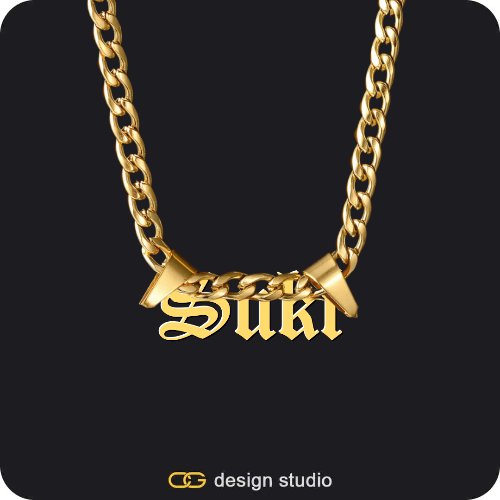 The Essential Name Bracelet,The Essential Name Necklace,Item Personalization