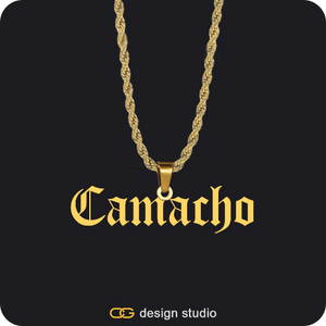 The Essential Name Necklace: Looped,Item Personalization