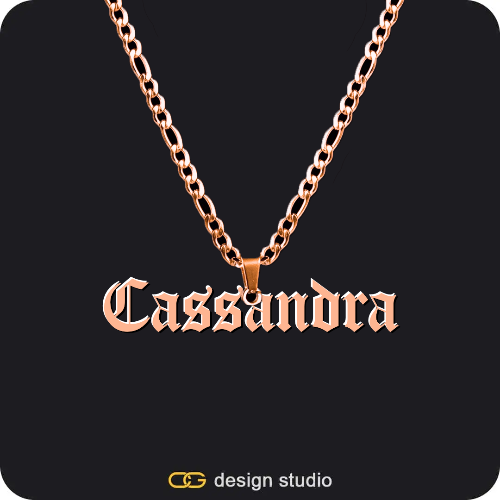 The Essential Name Necklace,Item Personalization