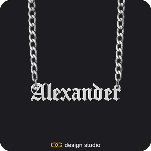 The Essential Name Necklace,Item Personalization