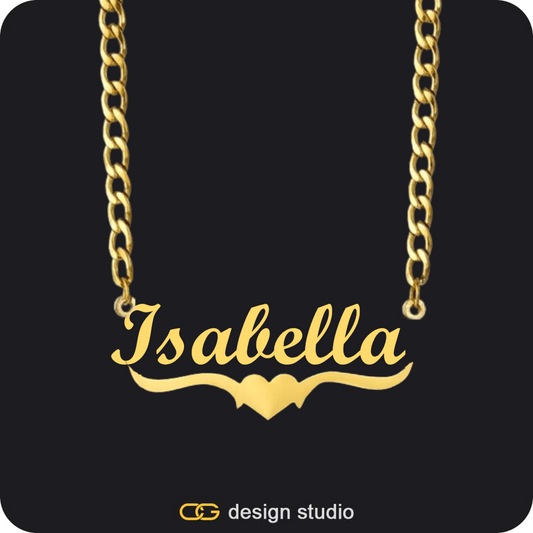 The Essential Name Necklace: Underline,Item Personalization
