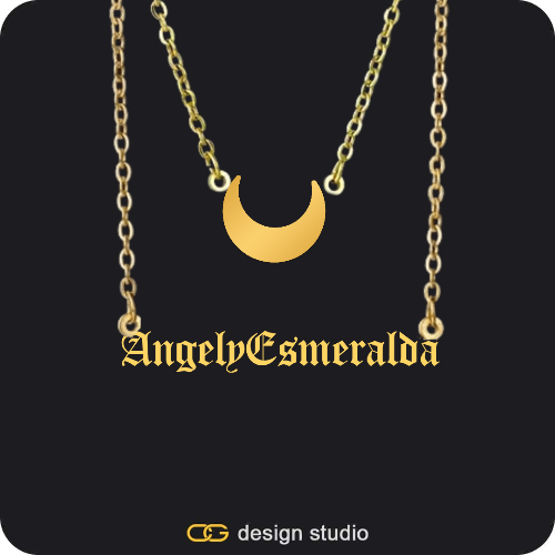 The Essential Name Necklace: Double Layer