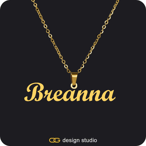 The Essential Name Necklace: Looped,The Essential Name Necklace: Looped,Item Personalization