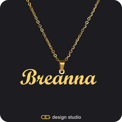 The Essential Name Necklace: Looped,The Essential Name Necklace: Looped,Item Personalization