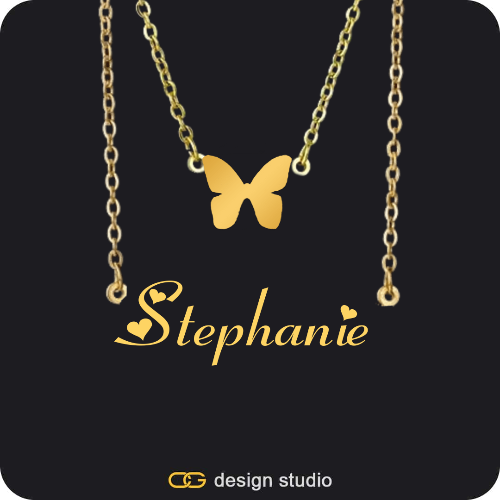 The Essential Name Necklace: Double Layer,The Essential Name Necklace,Item Personalization
