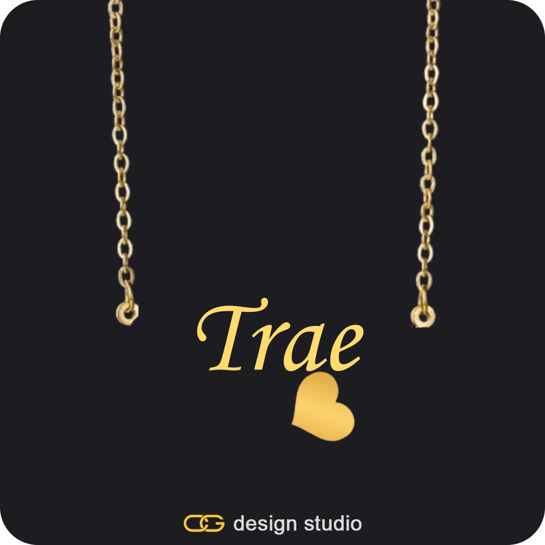 The Essential Name Necklace: Charm