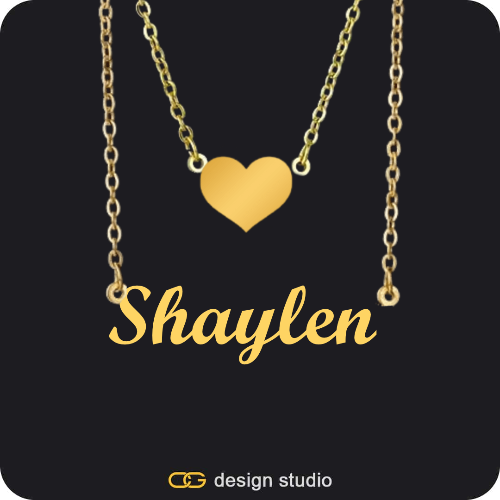 The Essential Name Necklace: Double Layer