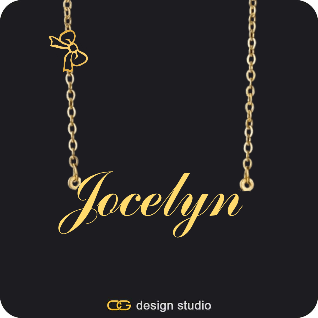 The Essential Name Necklace: Charm