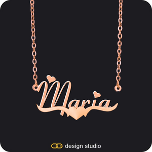 The Essential Name Necklace: Underline