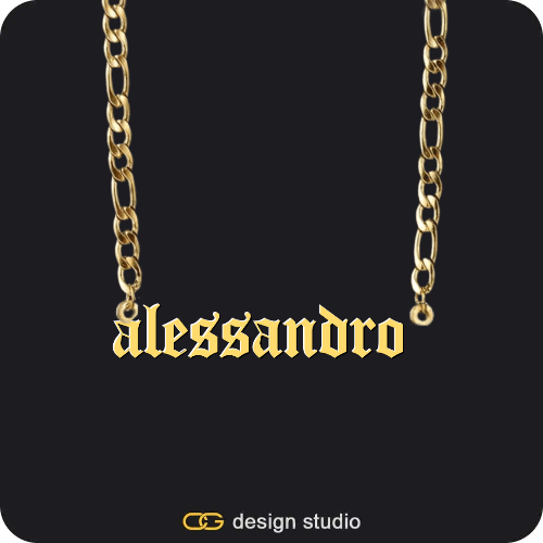 The Essential Name Necklace,Item Personalization