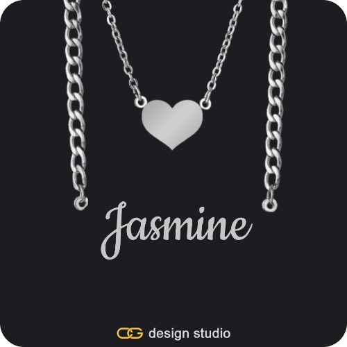 The Essential Name Necklace: Cuban chain