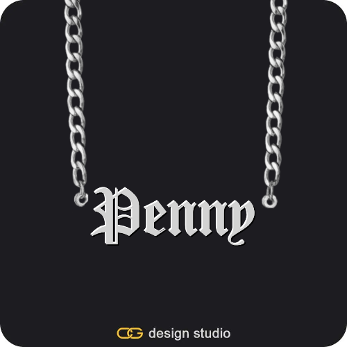 The Essential Name Necklace,Item Personalization