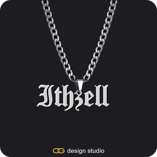 The Essential Name Necklace,Item Personalization